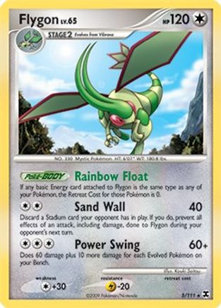 Flygon - 5/111 (DPPt Rising Rivals) 5 - Deck Exclusives - Poke-Collect