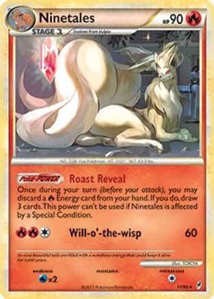 Ninetales - 17/95 (Call of Legends) 17 - Deck Exclusives - Poke-Collect