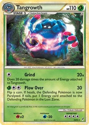 Tangrowth - 34/95 (Call of Legends) 34 - Deck Exclusives Holofoil - Poke-Collect
