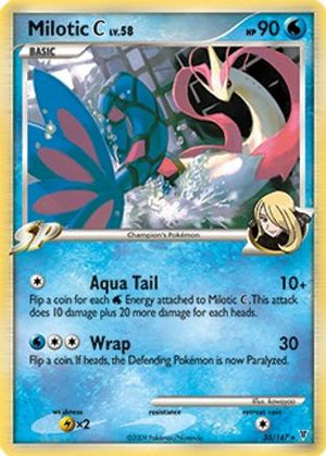 Milotic C - 35/147 (DPPt Supreme Victors) 35 - Deck Exclusives Holofoil - Poke-Collect