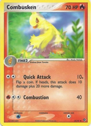 Combusken 25 - EX Battle Stadium - Poke-Collect