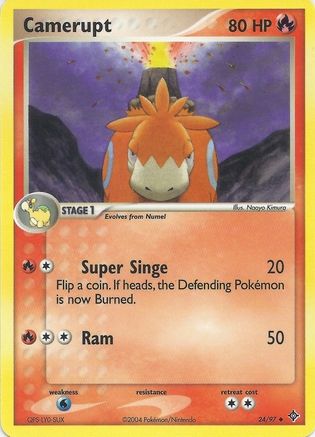 Camerupt 24 - EX Battle Stadium - Poke-Collect