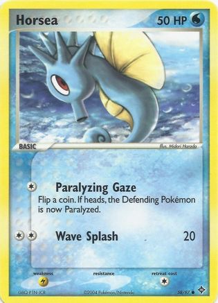 Horsea 58 - EX Battle Stadium - Poke-Collect