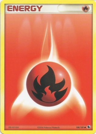 Fire Energy 108 - EX Battle Stadium - Poke-Collect