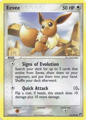 Eevee 63 - EX Battle Stadium - Poke-Collect