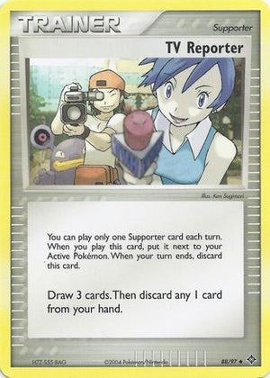 TV Reporter 88 - EX Battle Stadium - Poke-Collect