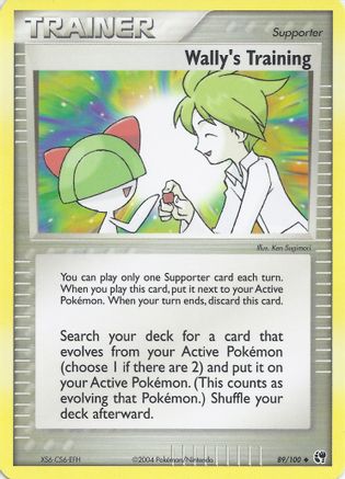 Wally's Training 89 - EX Battle Stadium - Poke-Collect