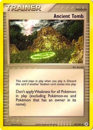Ancient Tomb 87 - EX Battle Stadium - Poke-Collect