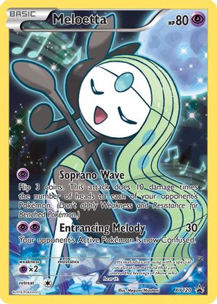 Meloetta XY120/211 - XY Black Star Promos Holofoil - Poke-Collect