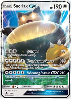 Snorlax-GX SM05/248 - SM Black Star Promos Holofoil - Poke-Collect