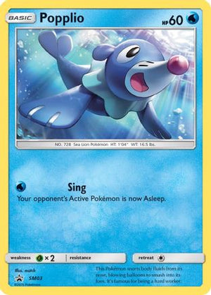 Popplio SM03/248 - SM Black Star Promos Holofoil - Poke-Collect