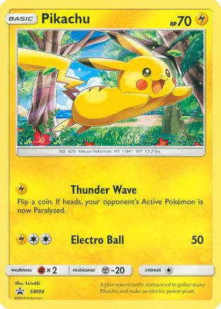 Pikachu SM04/248 - SM Black Star Promos Holofoil - Poke-Collect