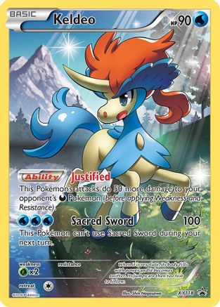 Keldeo XY118/211 - XY Black Star Promos Holofoil - Poke-Collect