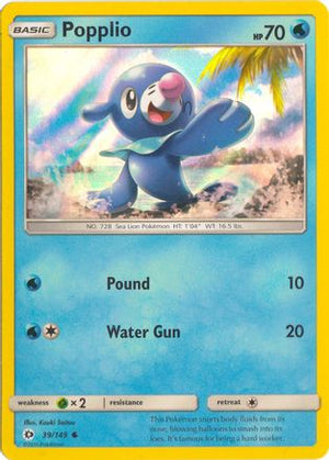 Popplio - 39/149 (Water Web Holo) 39 - Miscellaneous Cards & Products Holofoil - Poke-Collect