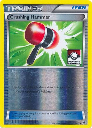 Crushing Hammer - 34/39 (Pokemon League) 34 - League & Championship Cards Reverse Holofoil