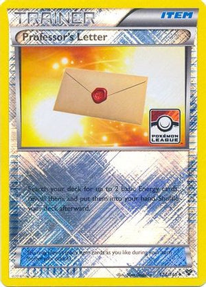 Professor's Letter - 123/146 (Pokemon League) 123 - League & Championship Cards Reverse Holofoil - Poke-Collect
