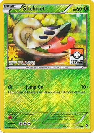 Shelmet - 8/111 (Pokemon League) [2nd Place] 8 - League & Championship Cards Reverse Holofoil - Poke-Collect