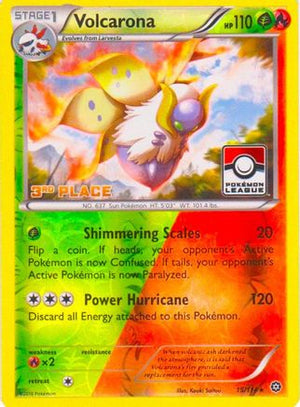 Volcarona - 15/114 (Pokemon League) [3rd Place] 15 - League & Championship Cards Reverse Holofoil - Poke-Collect