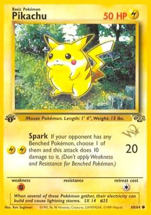 Pikachu [W Stamped] 60 - WoTC Promo - Poke-Collect