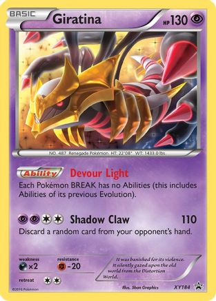 Giratina - XY184 XY184/211 - XY Promos Holofoil - Poke-Collect