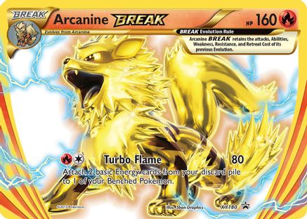 Arcanine BREAK XY180/211 - XY Black Star Promos Holofoil - Poke-Collect