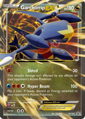 Garchomp-EX XY167/211 - XY Black Star Promos Holofoil - Poke-Collect