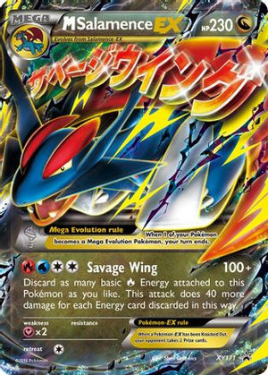 M Salamence-EX XY171/211 - XY Black Star Promos Holofoil - Poke-Collect