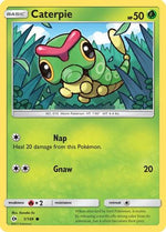 Caterpie 1/149 - SM Base Set Reverse Holofoil - Poke-Collect