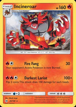Incineroar 26/149 - SM Base Set - Poke-Collect