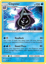Cloyster 34/149 - SM Base Set Reverse Holofoil - Poke-Collect