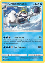 Crabominable 43/149 - SM Base Set Reverse Holofoil - Poke-Collect