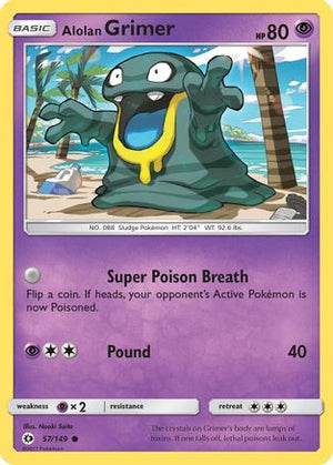 Alolan Grimer 57/149 - Sun & Moon - Poke-Collect