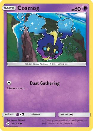 Cosmog 64/149 - Sun & Moon Reverse Holofoil