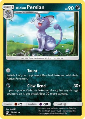 Alolan Persian 79/149 - Sun & Moon - Poke-Collect