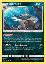 Sharpedo 82/149 - Sun & Moon Reverse Holofoil - Poke-Collect