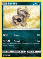 Sandile 83/149 - Sun & Moon Reverse Holofoil - Poke-Collect