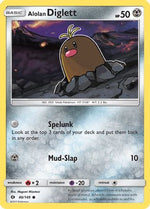 Alolan Diglett 86/149 - Sun & Moon Reverse Holofoil - Poke-Collect