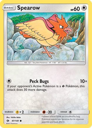 Spearow 97/149 - Sun & Moon - Poke-Collect