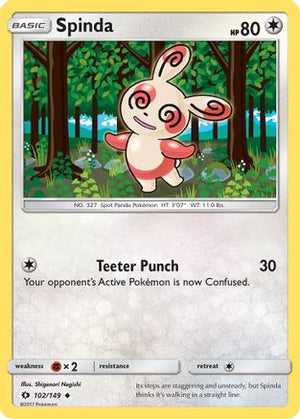 Spinda 102/149 - Sun & Moon - Poke-Collect
