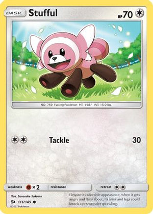 Stufful 111/149 - Sun & Moon - Poke-Collect