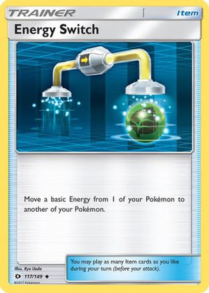 Energy Switch 117/149 - SM Base Set Reverse Holofoil - Poke-Collect