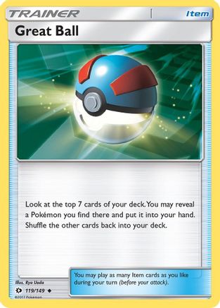 Great Ball 119/149 - SM Base Set - Poke-Collect