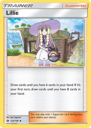 Lillie 122/149 - SM Base Set Reverse Holofoil