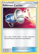 Pokemon Catcher 126/149 - SM Base Set Reverse Holofoil - Poke-Collect
