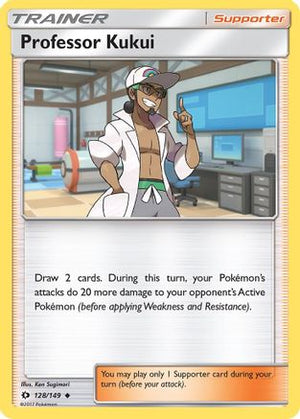 Professor Kukui 128/149 - SM Base Set - Poke-Collect