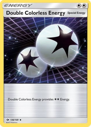 Double Colorless Energy 136/149 - SM Base Set Reverse Holofoil - Poke-Collect