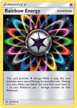 Rainbow Energy 137/149 - SM Base Set - Poke-Collect