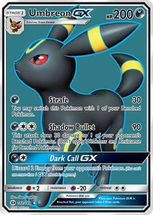 Umbreon-GX 142/149 - Sun & Moon Holofoil