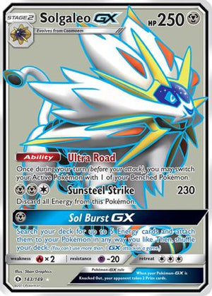 Solgaleo-GX 143/149 - Sun & Moon Holofoil - Poke-Collect