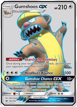 Gumshoos GX (Full Art) 145/149 - SM Base Set Holofoil - Poke-Collect